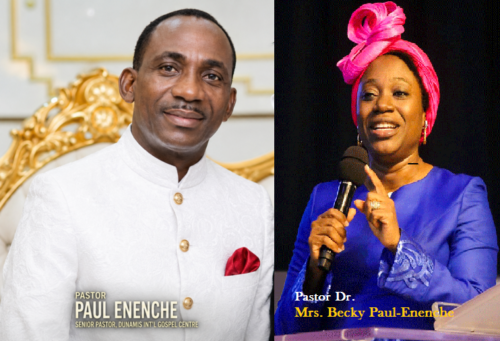 Pastor Paul enenche and wife