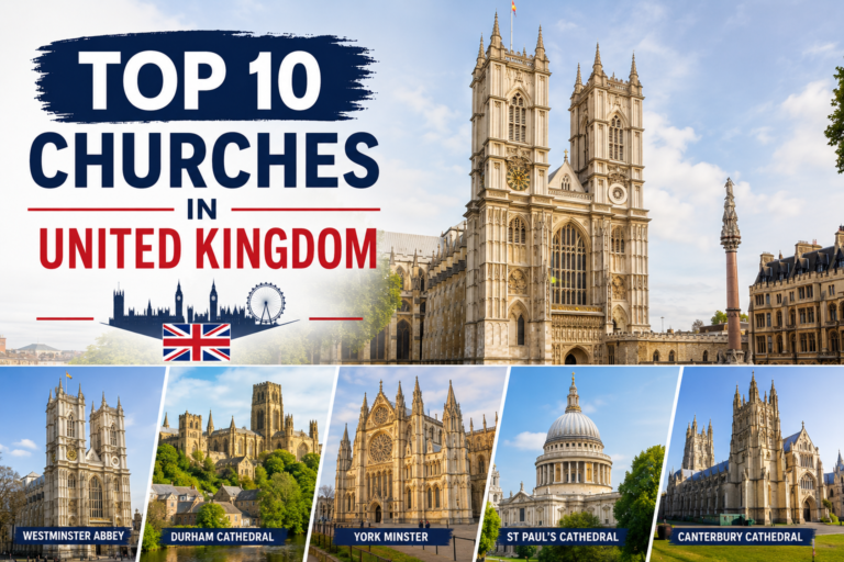 List of top churches in uk