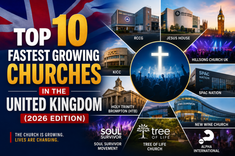 Fastest-growing churches in United Kingdom